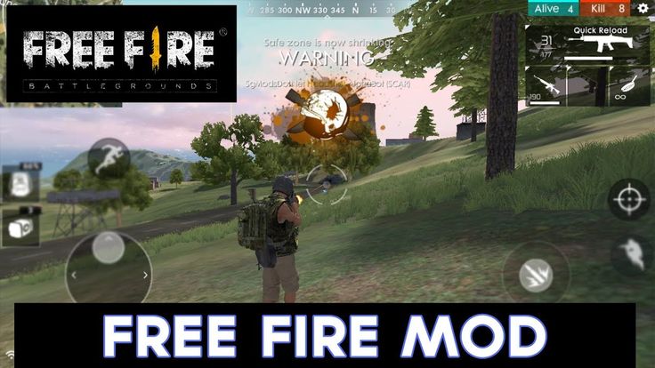 Free Fire Mod Gameplay Screenshot 1